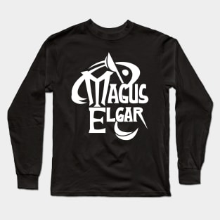 Magus Elgar Logo (White) Long Sleeve T-Shirt